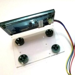 2025 Hot DIY Acrylic MMDVM L Case( for 3.5” screen) with Mounting Screws USA
