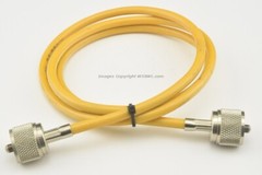 RF Industries (Heathkit) RG-58A/U 3FT UHF Male to UHF Male RF Coaxial Jumper