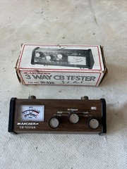 Micronta 3-Way CB Tester Radio Shack Cat No 21-526