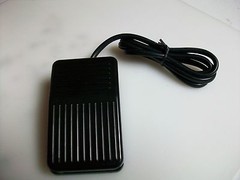 BLACK PLASTIC FOOT SWITCH GFS-01