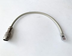 8-Pin Round ICOM to 8-Pin RJ45 Modular ICOM TRX Adapter HS-88C (OPC-589) DIY