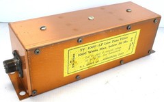 R.L. Drake TV-1000-LP Low Pass Filter – boxed with manuals
