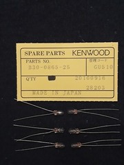 Kenwood TM-741A, TM-742A Incandescent Display Bulbs 6.3 Volt – Lot of 6 Bulbs
