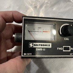 BRAND NEW OLD STOCK OPEN BOX Vintage Siltronix Mini Meter Model SWR-11