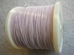 Litz wire 5/28 for High-frequency Equiment coil, Single layer insulation, 100′