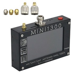4.3″” TFT LCD Display Mini1300 HF/VHF/UHF Antenna Analyzer 0.1-1300MHz