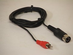 Amp. Relay Cable WITHOUT ALC For Kenwood TS-180S TS-430S TS-440S HF Rigs