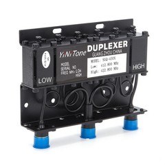SGQ-450X 10W UHF412.800/RX 422.800MHZ Mizable Frequency Portable 10MHz Duplexer