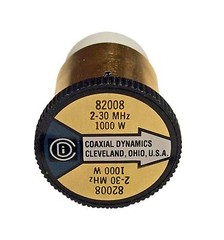 Coaxial Dynamics 82008 Element 0 to 1000 watts for 2-30 MHz – Bird Compatible