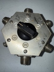 Heathkit HD-1234 Heavy-Duty 4 Position Ham Radio CB Coax Antenna Switch w/brackt