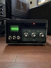 Vintage Heathkit SB-614 Station Monitor Ham Radio Scope Working Sweep Trace READ