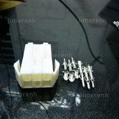Kenwood Radio TS-50S TS-450 TS-480 TS-850 AT-300 6 Pin Plug Auto Tuner Connector
