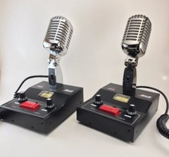 5 pin PRESIDENT HR2510 CHROME DELTA M2 AMPLIFIED POWER BASE MICROPHONE CB MIC