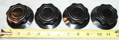 NOS Dakaware 3″ Knob With Skirt & 1/4″ Shaft Opening Buy It Now Is For One Knob