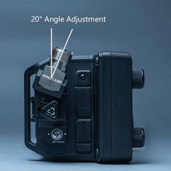 Aluminum Antenna Bracket Adapter for ICOM IC-705 ARK-7055 Stand Mount Support