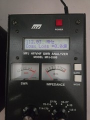 MFJ‑259B HF/VHF SWR Analyzer Antenna Analyzer RF Impedance Meter -Ham Radio