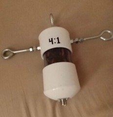 The “PEEK-A-BOO” Ham Radio 4:1 RF Current Balun- High Power 1,000w Transformer