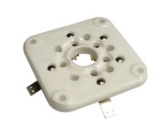 2 Pieces of Ceramic Tube Socket for 3-500, 3-400 and 4-400 Type Tubes