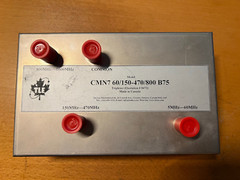 TinLee Electronics CMN7 B75 Triplexer (5-60MHz | 150-470MHz | 800-1000 MHz) BNC