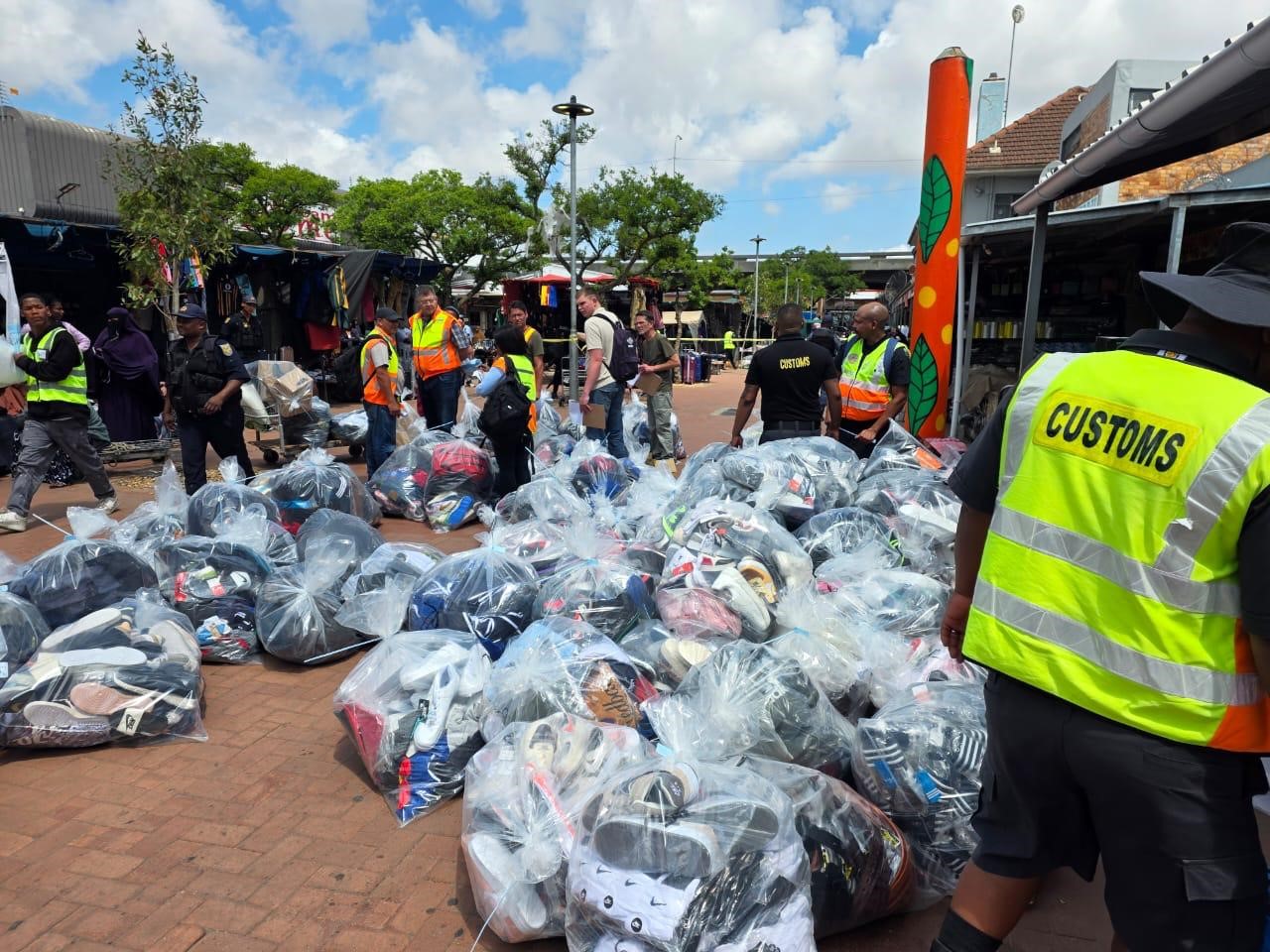 Western Cape police clamp down on counterfeit goods worth R8 million
