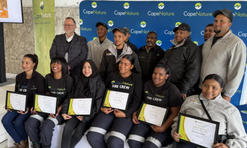 Firefighters honoured after one of the Western Cape's toughest fire seasons